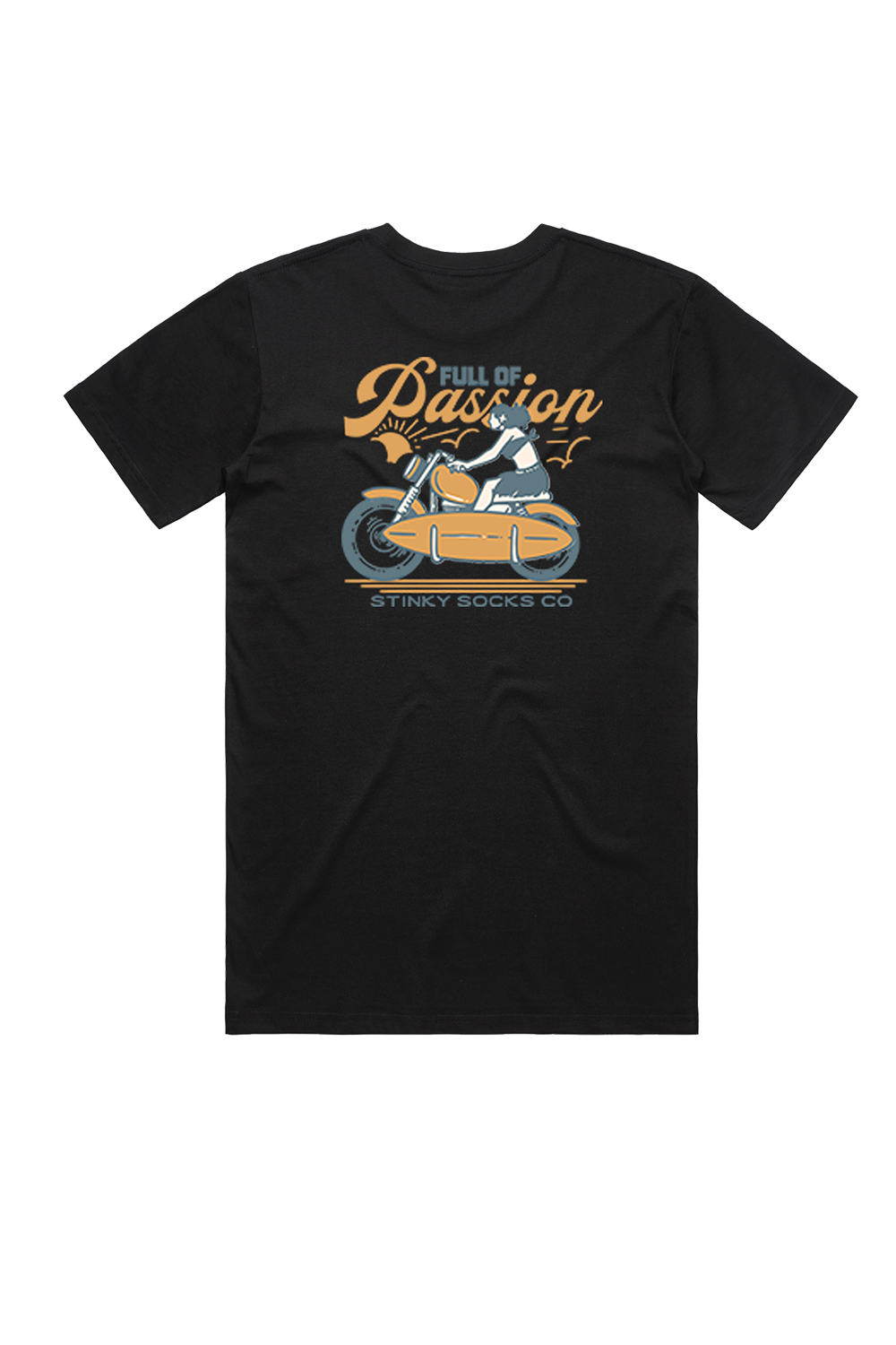 Full Of Passion Tee Black